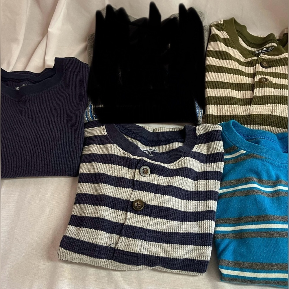 Kids Long Sleeve Tees - Stripes and Graphics